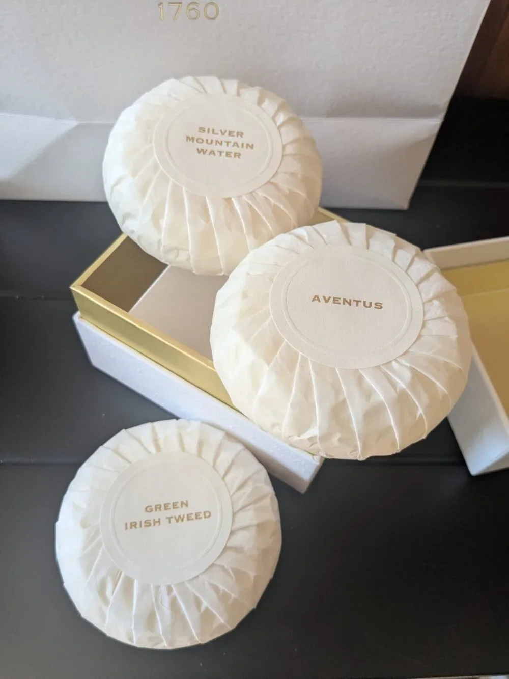 Creed Luxury Perfume soap set